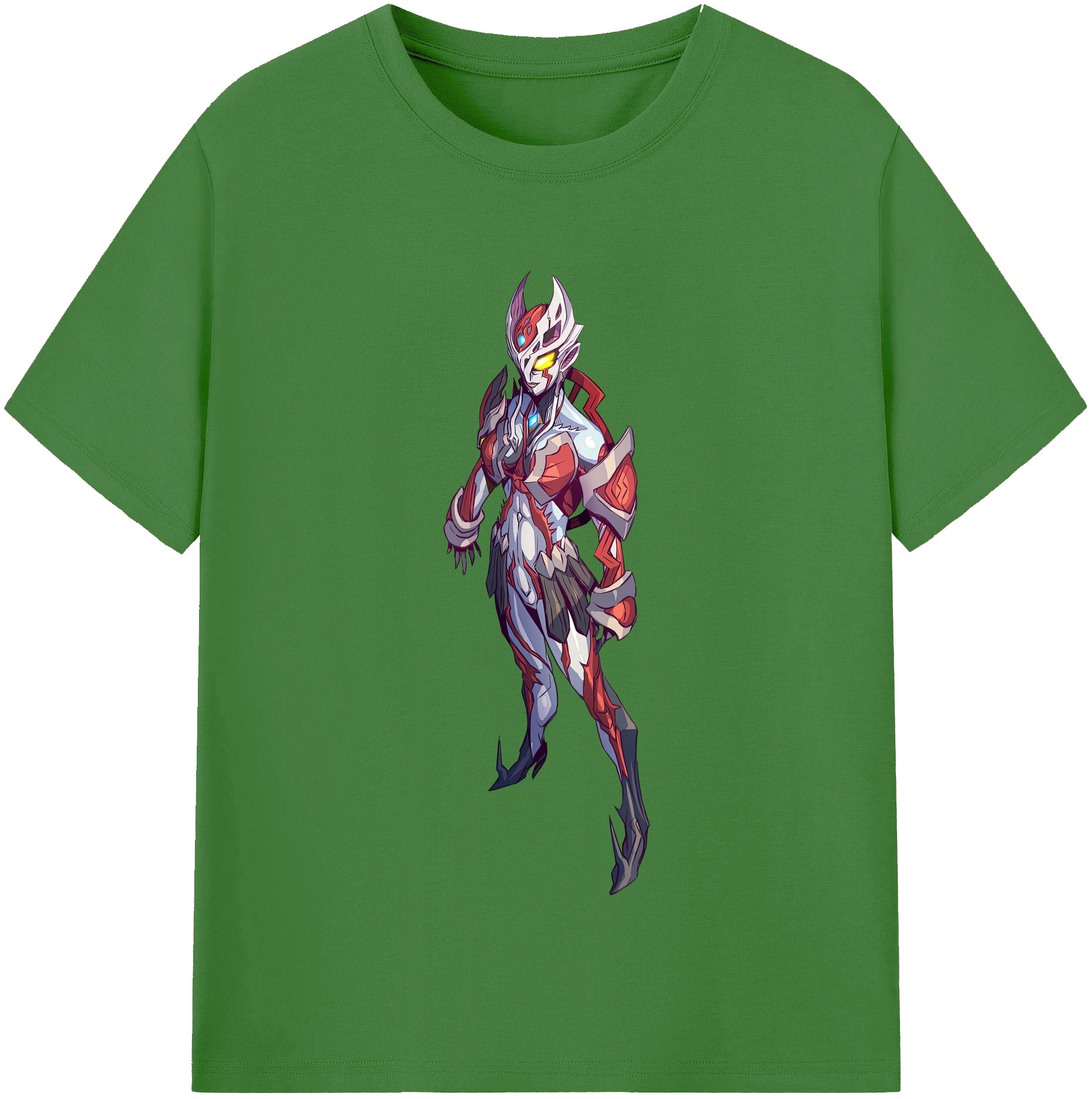 （画像用） ウルトラマン Ultraman レディースカジュアルプリントTシャツ（綿100％）